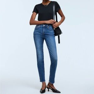 Madewell Stovepipe stretch slim fit Sz 24